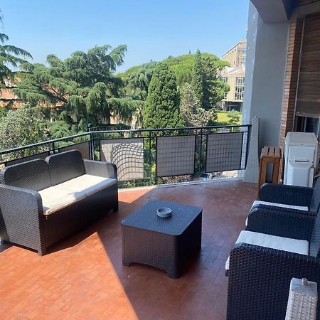Eur Centro Lux Apartment Con Camino Roma Ngoại thất bức ảnh