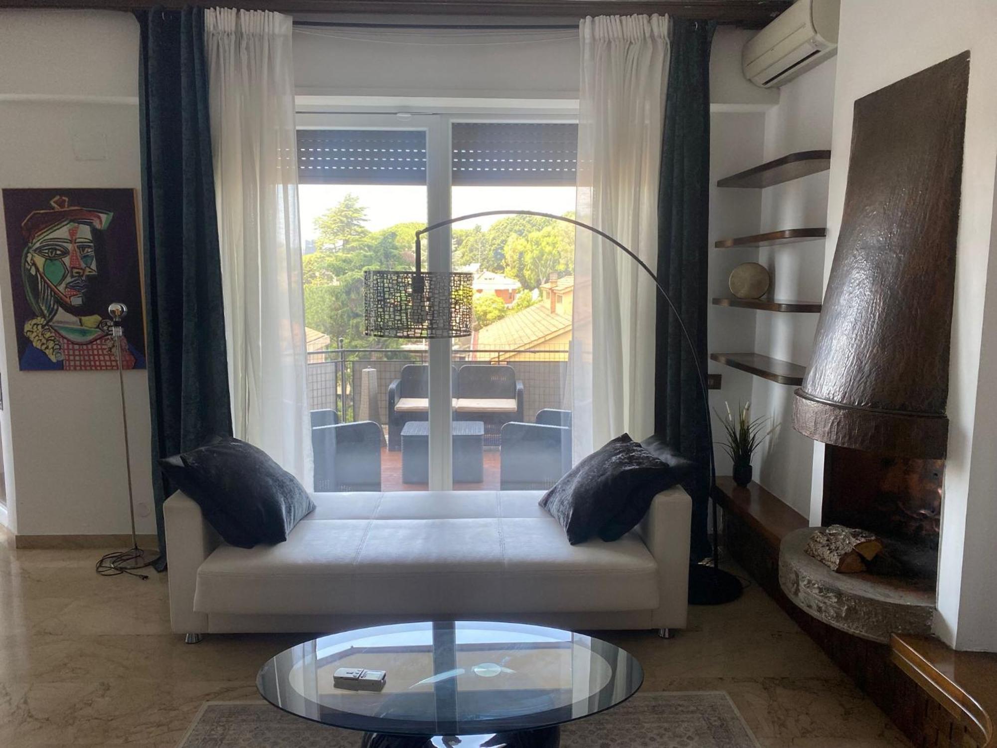 Eur Centro Lux Apartment Con Camino Roma Ngoại thất bức ảnh